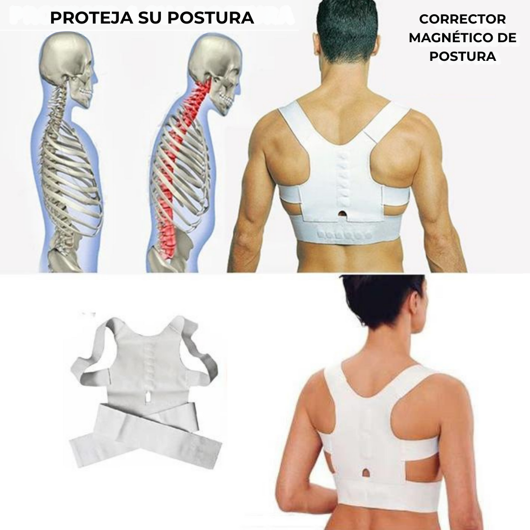 Corrector De Postura Magnético Ajustable - DRX®